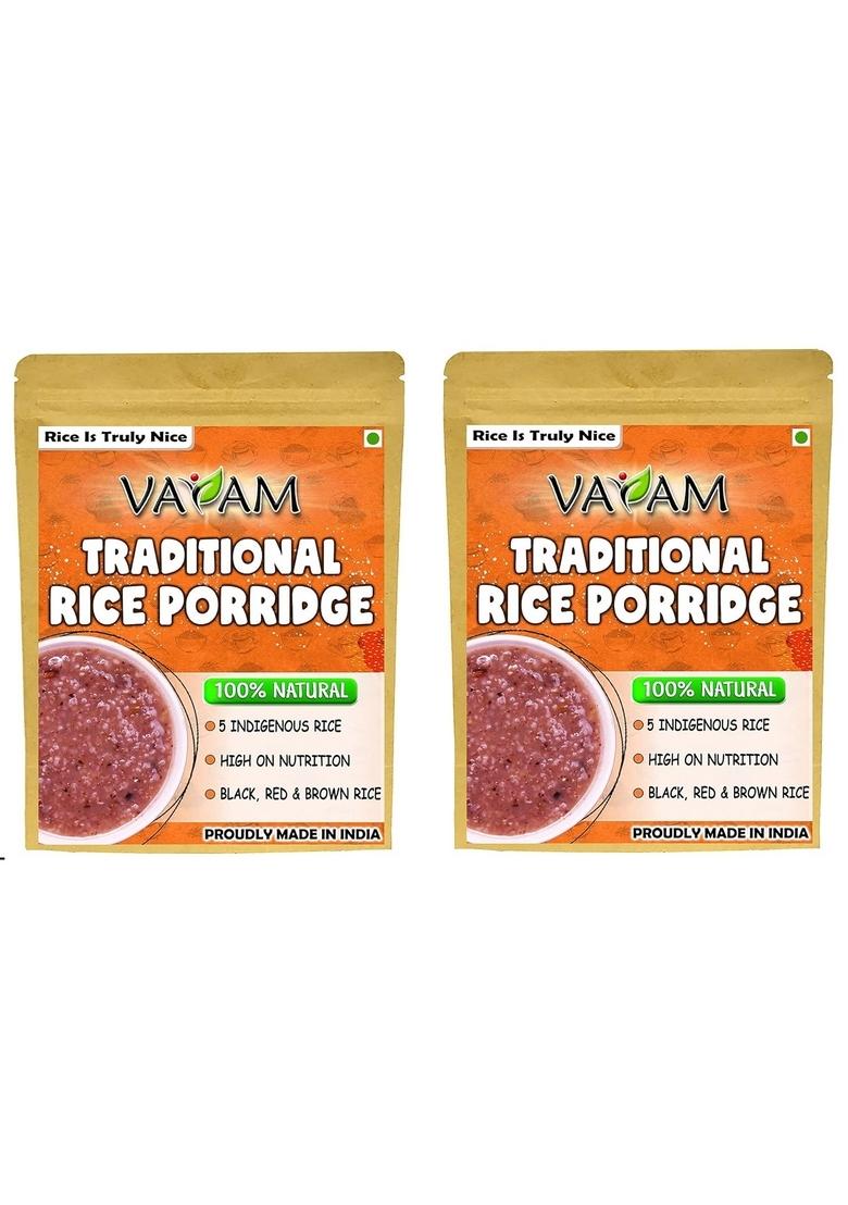 Traditional Rice Mix & Health Mix Powder Combo 400G Each (Vayam Rice Porridge (Pack Of 2), Rice Porridge)