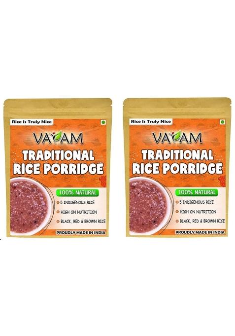Traditional Rice Mix & Health Mix Powder Combo 400G Each (Vayam Rice Porridge (Pack Of 2), Rice Porridge)