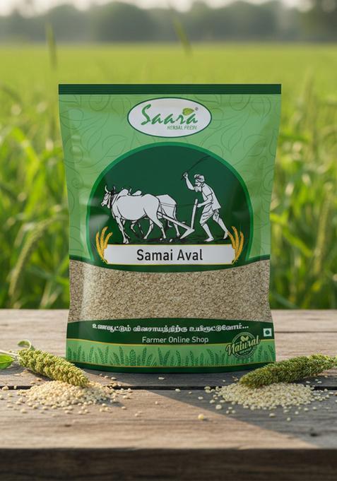 Vs Products Little Millet Flakes 500G | Samai Aval | Saamalu Atukulu | Kutki Chura | Chaama Aval | Little Millet Poha