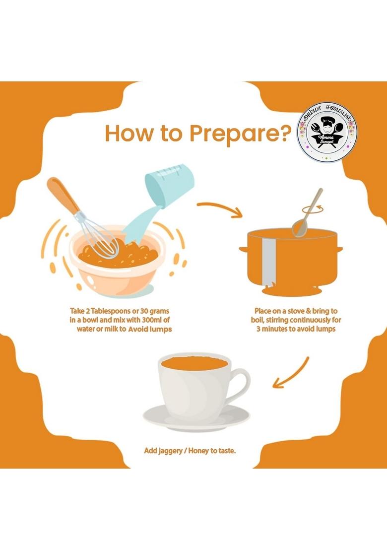 Roasted Health Mix With Multimillets | Multigrain Health Mix | Kanji Mix (500)