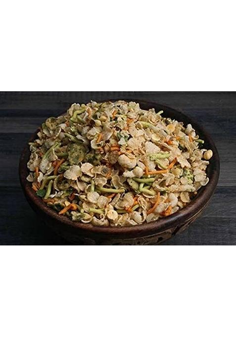 Ikkiyam Wheat Flakes (Poha) | Whole Grain Cereal Flakes | Rich In Dietary Fiber | Premium Breakfast Option | Homemade-Style Poha | Pack Of 1 | 1Kg