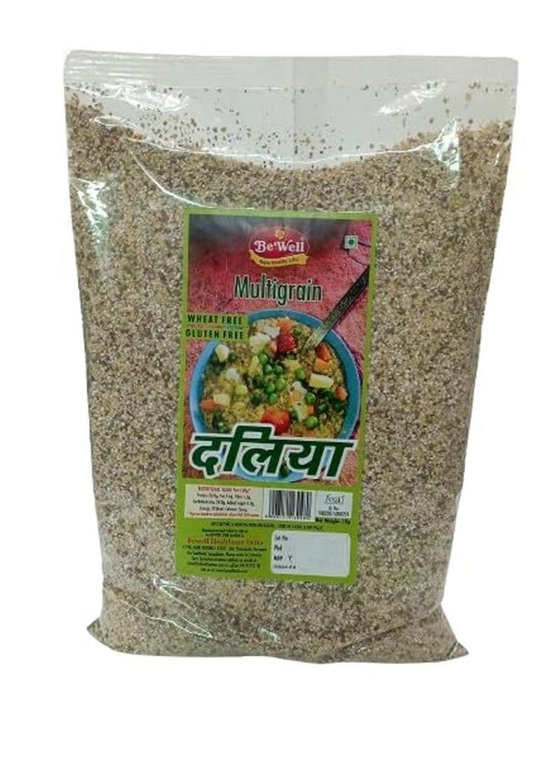 Bewell - Gluten Free Multigrain Dalia 1Kg | For Growing Childern | Gymers | Diabetics | Heart & Stomach | Bones & Teeth. - Indya
