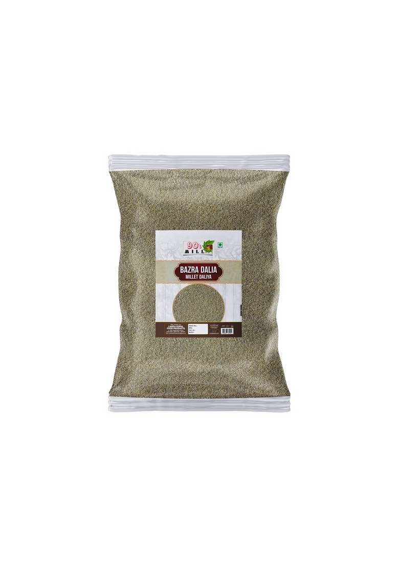 Diwali Sale A+ Bajra Daliya Khichdi|Bandikui Cracked Broken Bajra/Pearl Millet Porridge/Khichdi|Sajje Millet Khichdi Daliya-980G Great Indian Festival - Indya