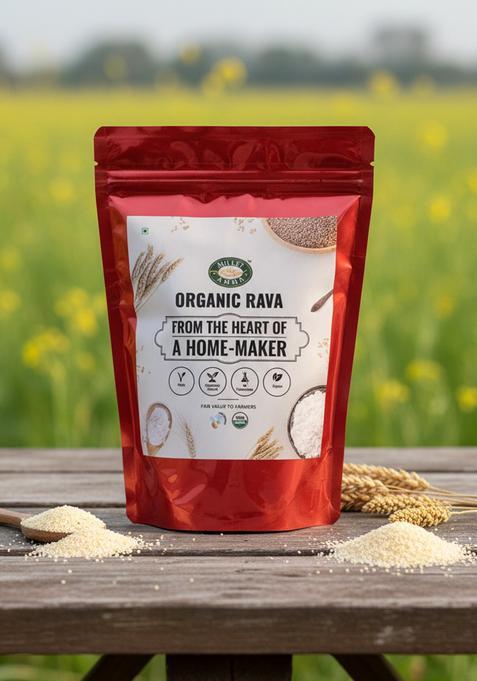 Millet Amma Organic Khapli Wheat Dalia
