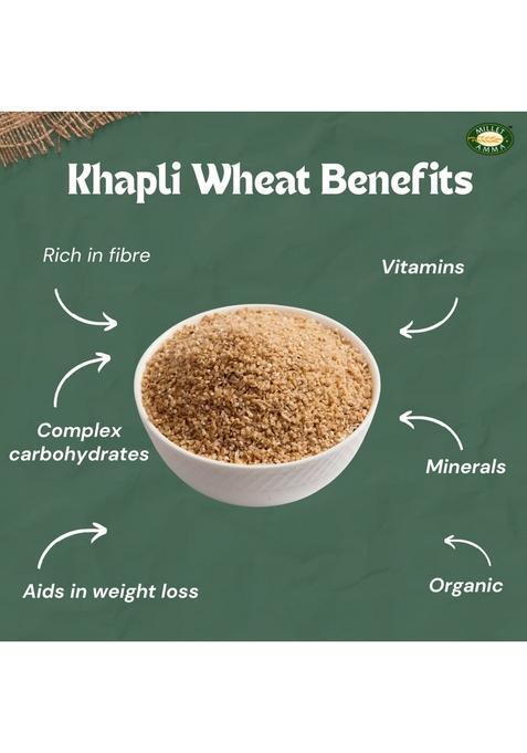 Millet Amma Organic Khapli Wheat Dalia