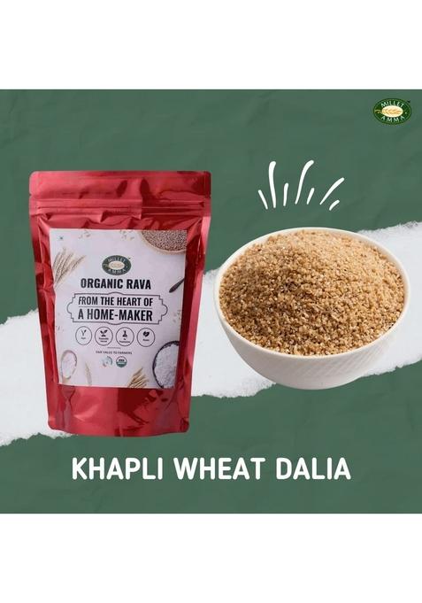 Millet Amma Organic Khapli Wheat Dalia