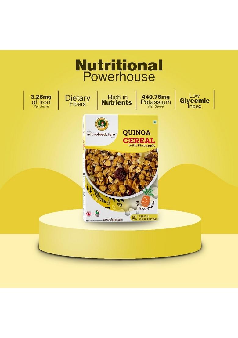 Nativefoodstore Quinoa Muesli With Pineapple