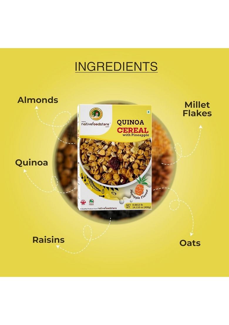 Nativefoodstore Quinoa Muesli With Pineapple
