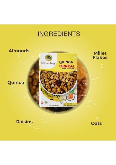 Nativefoodstore Quinoa Muesli With Pineapple
