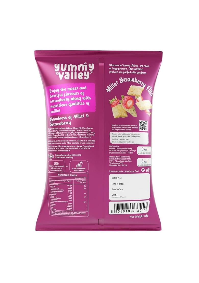 Yummy Valley Millet Strawberry Fills