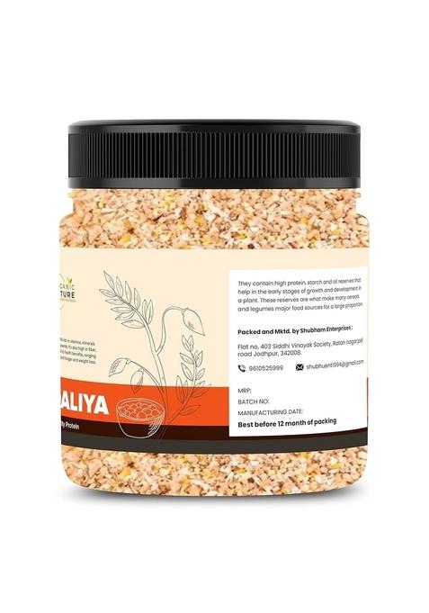 Organic Nature Jau Daliya (Pearl Millet Porridge)| 250 Gms Packing | With Omega-3 Fats| Whole Grain Jau Daliya | For Weight Loss & Digestive Health| Rich In Nutrients & Fibre | Jar Pack|