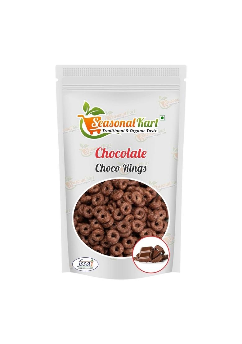 Seasonalkart Combo Pack Of Breakfast Cereal, Choco Rings & Fruit Rings, Multigrain 180 Gm Each Total 360 Grams High Fibre And Multigrain| Healthy Breakfast Cereal
