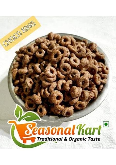Seasonalkart Combo Pack Of Breakfast Cereal, Choco Rings & Fruit Rings, Multigrain 180 Gm Each Total 360 Grams High Fibre And Multigrain| Healthy Breakfast Cereal