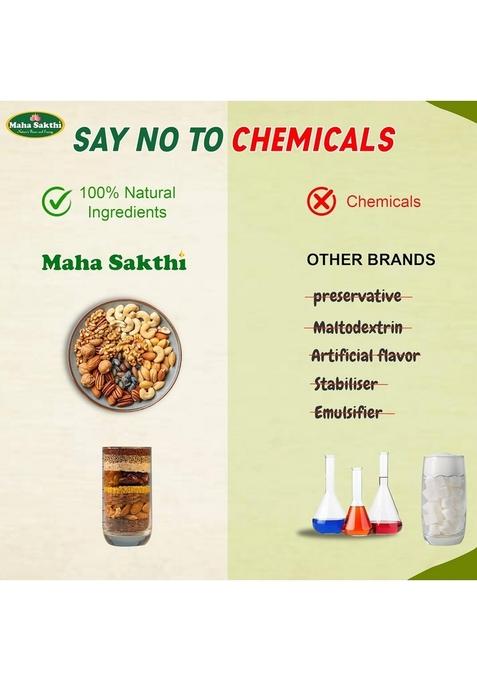 Maha Sakthi Health Mix Powder For Kids Adults 500G| Sugar Free Protein & Fiber Multigrain Nutrition Drinks| All Natural Millet-Based Growth & Boost Immunity Milk Drink, No Preservatives (Pack Of 1)