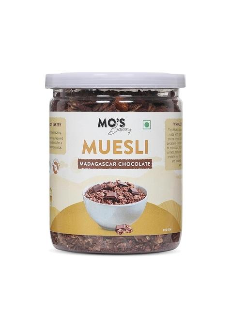 Mo'S Millet Muesli 300 Gms | Madagascar Chocolate | Healthy Breakfast Muesli | 90% Whole Grain | Protein Rich |Clean Ingredients