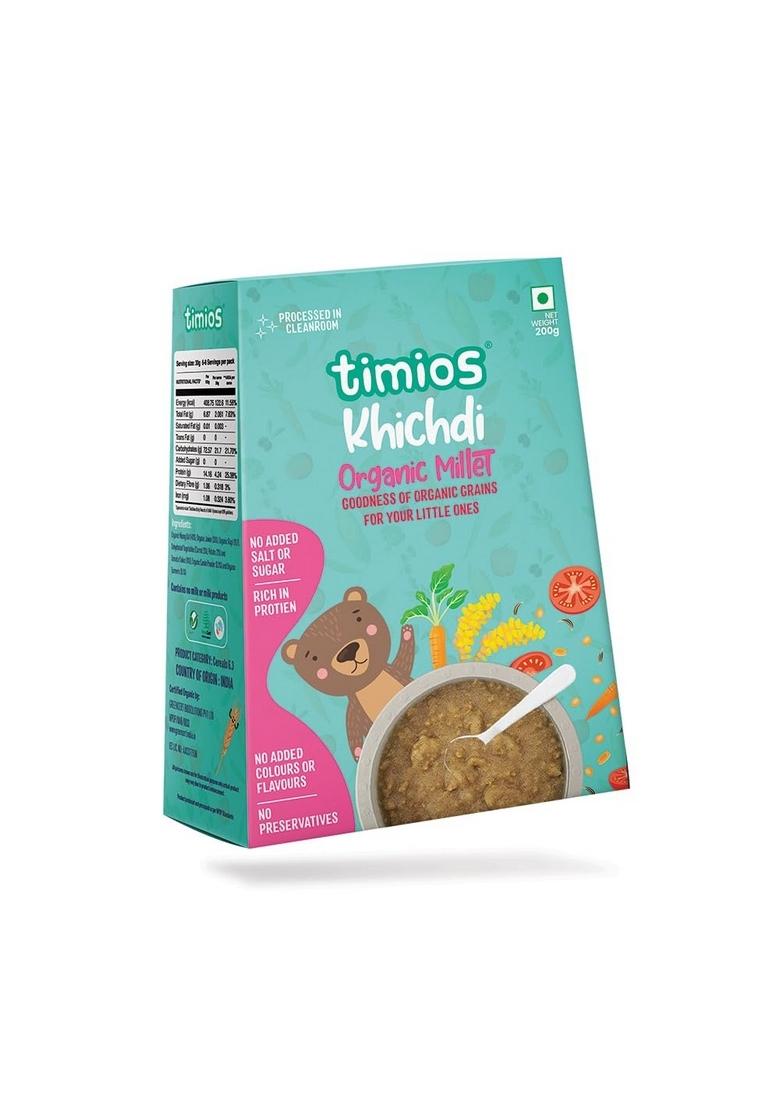 Timios Organic Millet Khichdi Porridge| Healthy And Nutritious| 200G