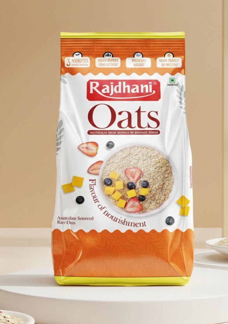 Rolled Oats – Wholegrain Cereal 400G | Gluten Free | Rich In Fibre | Ideal Breakfast For All Ages