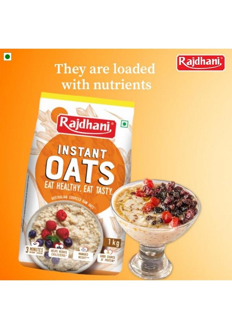 Rolled Oats – Wholegrain Cereal 400G | Gluten Free | Rich In Fibre | Ideal Breakfast For All Ages