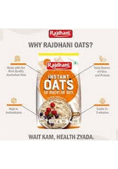 Rolled Oats – Wholegrain Cereal 400G | Gluten Free | Rich In Fibre | Ideal Breakfast For All Ages