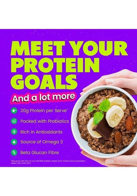 Yogabar Super High Protein Muesli + Oats Combo