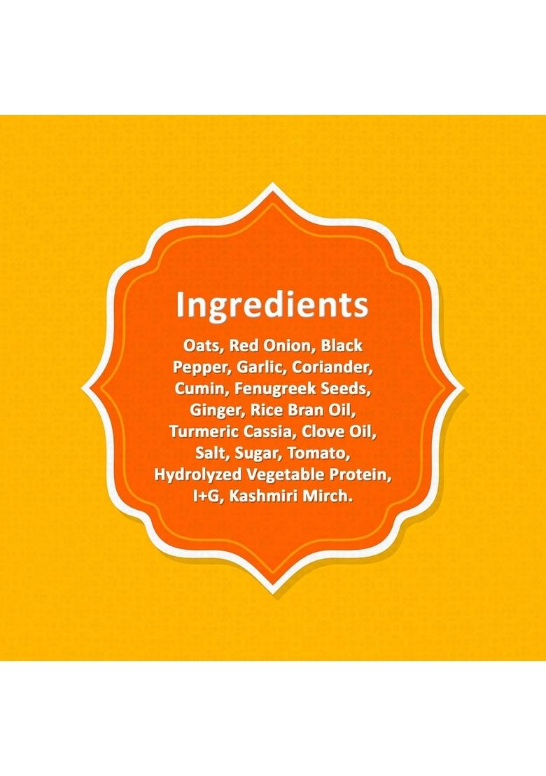 Tiryanc Natural Cheese Tomato Oats | Tasty, Anytime Snack | Ready In 3 Mins | No Maida, No Added Preservatives | Oats Helps Manage Weight | Nutritious Breakfast Cereals (500G)