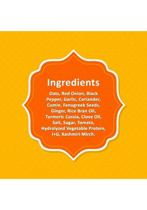 Tiryanc Natural Cheese Tomato Oats | Tasty, Anytime Snack | Ready In 3 Mins | No Maida, No Added Preservatives | Oats Helps Manage Weight | Nutritious Breakfast Cereals (500G)