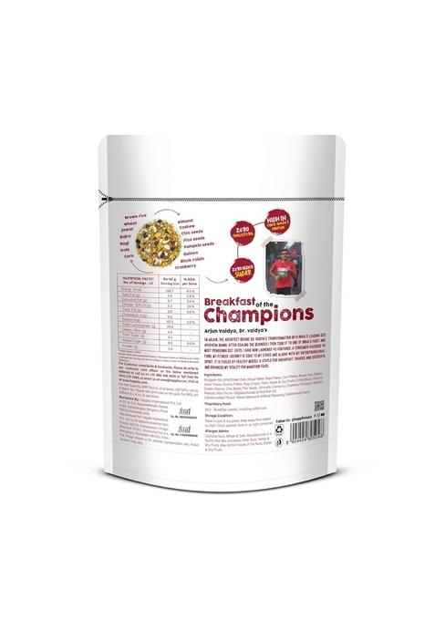 Happilo Premium Dry Fruit Muesli 500G (Pack Of 2), 85% Nuts, Seeds And Multigrain, 15 In 1 Power Breakfast, High In Fiber, Omega 3, Protein