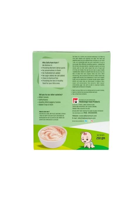 Instant Multigrain Millet Cereal With Strawberry | No Salt, No Sugar Whole Grains Cereals | Healthy Baby Food | 250 Gms