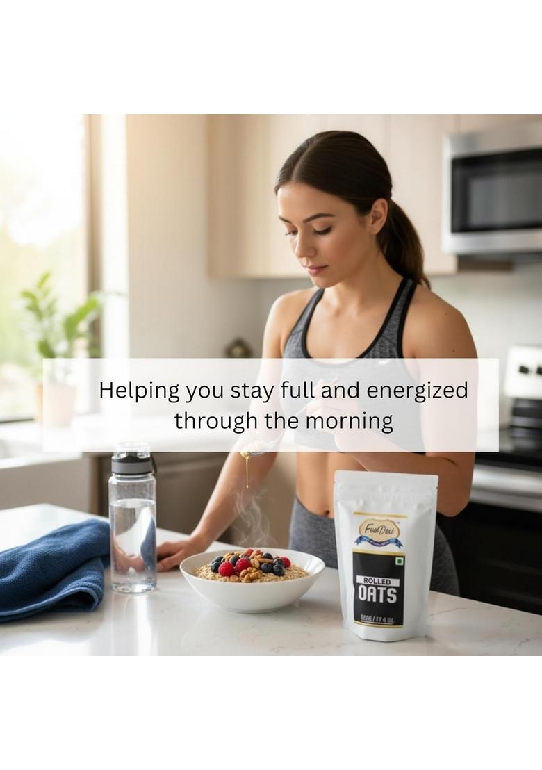 Foodesi Rolled Oats 500 Gm