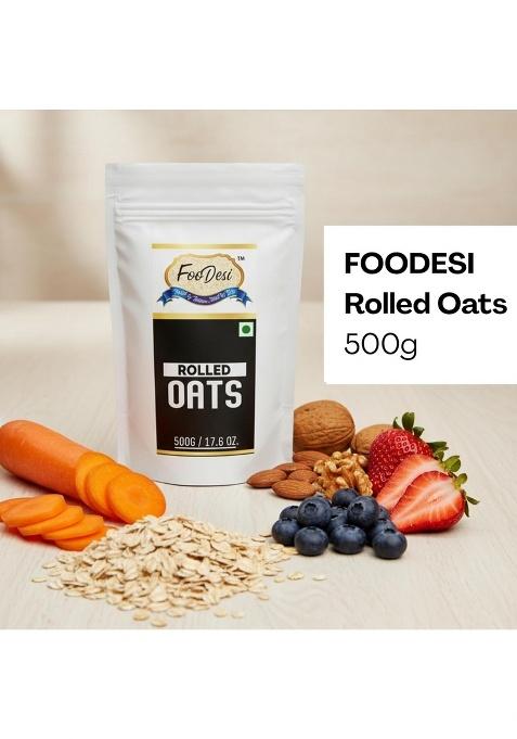 Foodesi Rolled Oats 500 Gm