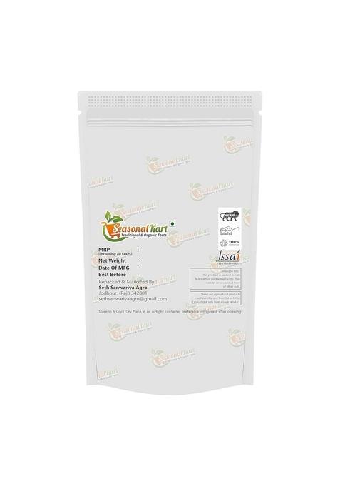 Seasonal Kart Organic Barley Daliya / Jau Dalia|Jau Ka Daliya 1 Kg | Healthy Snacks| Healthy Grains | Healthy And Tasty Breakfast| Cereal For Breakfast | Diet Food For Weight Loss| Fiber Rich L 100% Natural & Vegan|