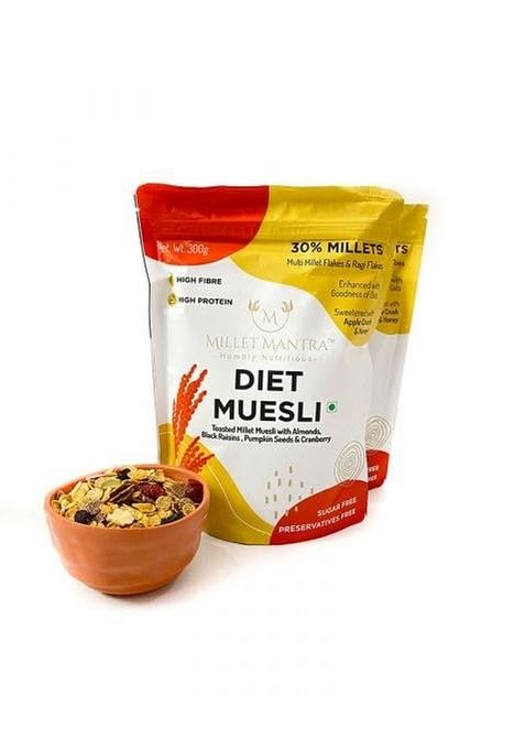 Kalagura Gampa Millet Mantra Diet Muesli (300 Grams)
