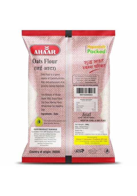 Ahaar Healthy Oats Flour 200 Grams | Jaee Atta | High In Protein & Fibre
