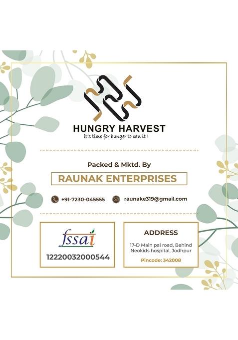 Hungry Harvest Organic & Pure Mix Multigrain Dalia| Multigrain Daliya| Healthy Grains | Healthy And Tasty Cereal For Breakfast | Diet Food For Weight Loss| (300 Grams (Pack Of 1 Of 300 Grams))