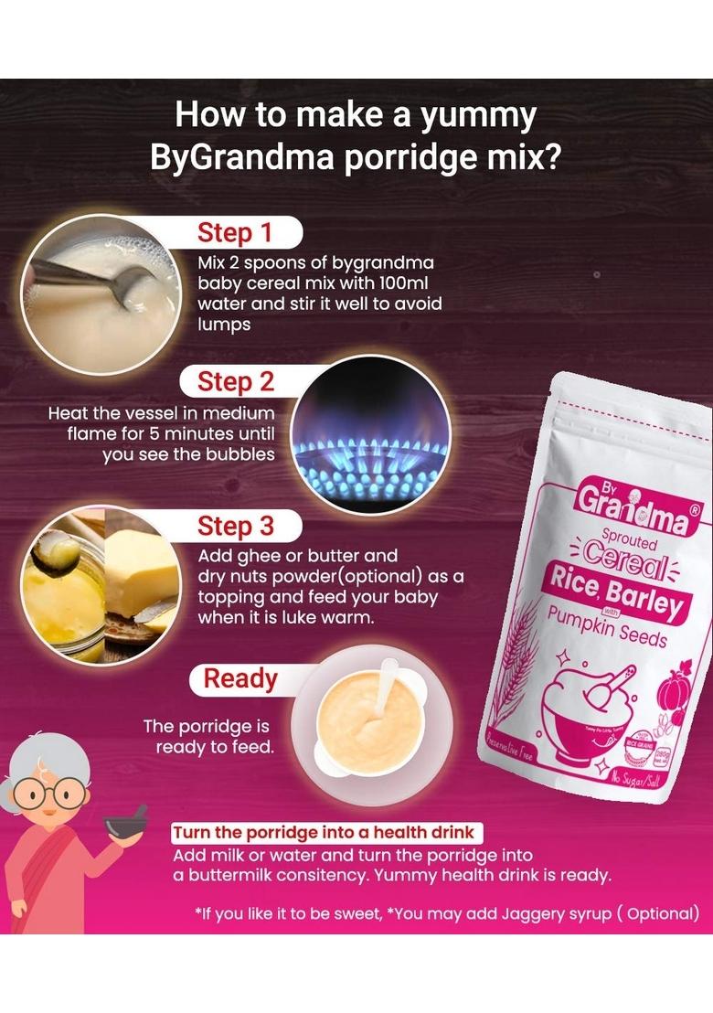 Bygrandma Sprouted Cereal Mix