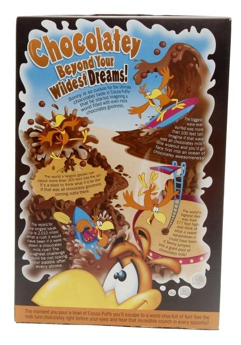 Fruitjoy Cocoa Puffs Chocolate Cereal, Naturally Flavoured Frosted Corn Puffs, 334G (Usa) + Free Spicesnap Chilli Lime Seasoning