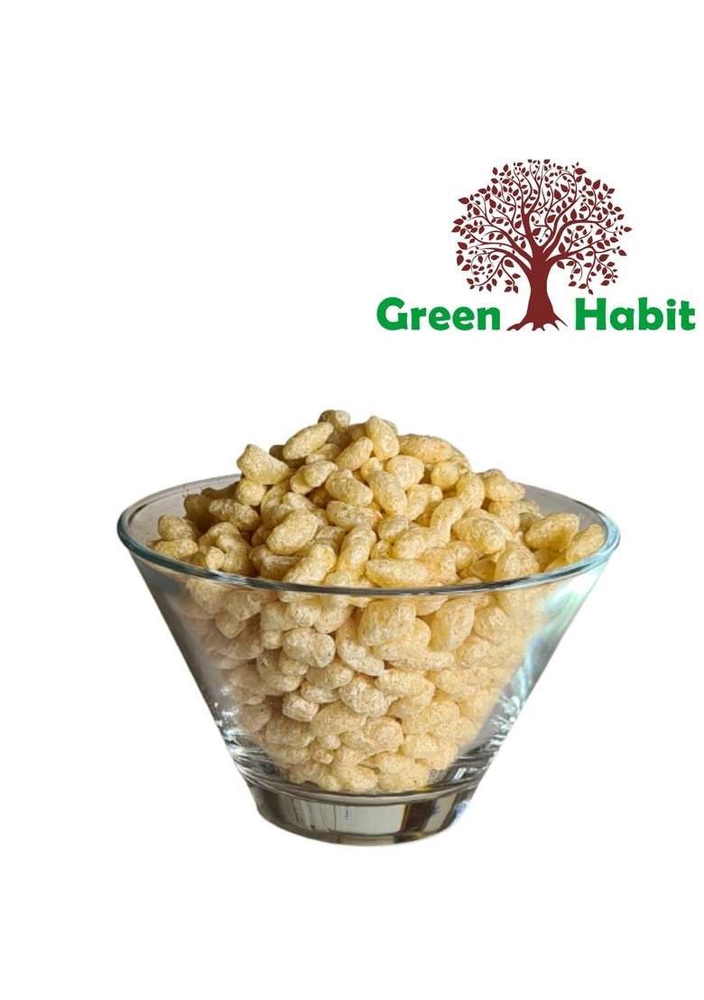 Greenhabit Bajra Kurmura Murmura Aka Bajri Puff For Healthy Breakfast Snack Food (Pearl Millet Puff) (400 Gm Pack Of 1) - Indya