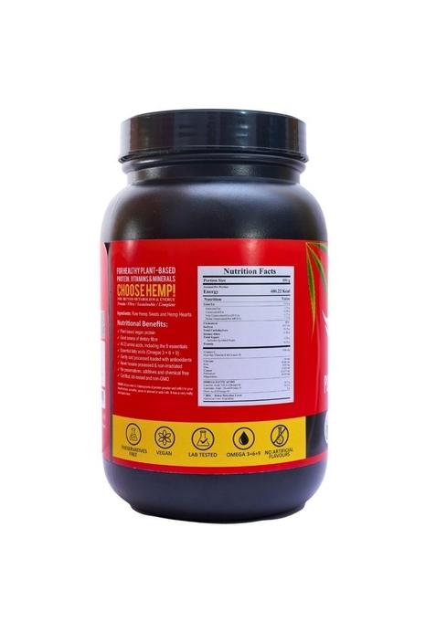 Indicannaco Plant-Based Hemp Protein Meal Powder (2Kg, Unflavored)