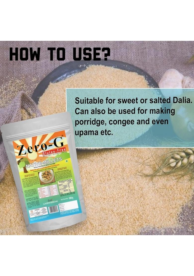 Zero-G Gluten-Free Native Millets