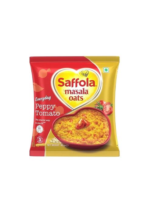 Saffola Masala Oats Peppy Tomato - 38 Gm [Pack Of 12]