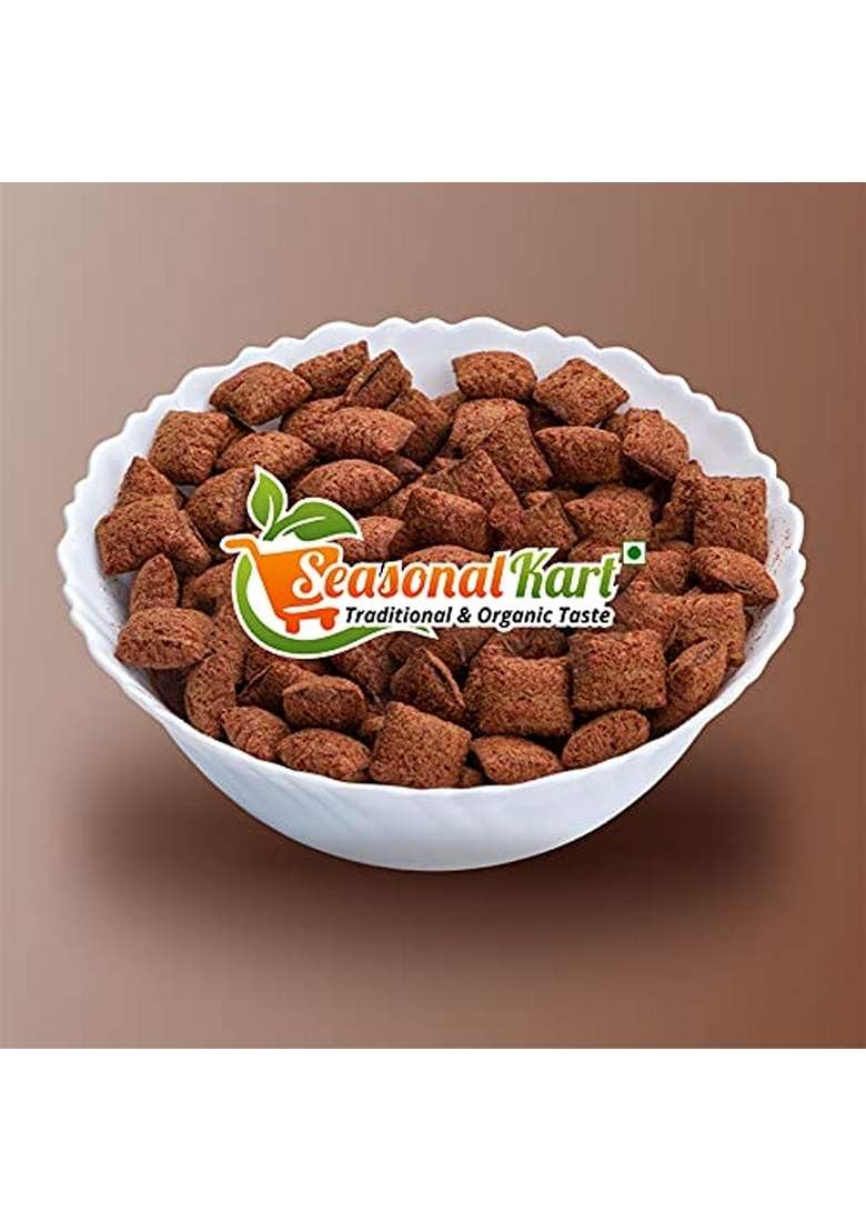 Seasonalkart Combo Pack Of Breakfast Cereal Strawberry Bites And Choco Bites Zero Cholesterol (200 Gram Each Total Weight 400 Grams) - Indya