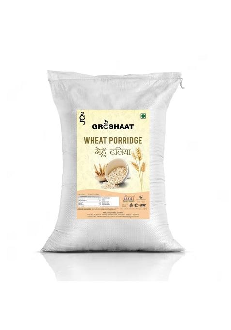 Groshaat Gehun Daliya (Whole Wheat Porridge)- 5Kg Pack Rich In Magnesium Manage Diabetes Rich In Vitamin Rich In Clacium