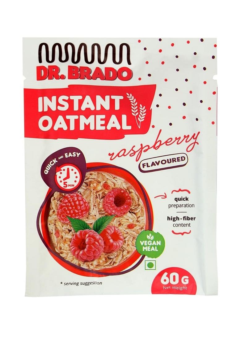 Frubert High Fibre Whole Oatmeal With Chia And Real Fruits, Made With Rolled Oats, Cereal For Breakfast, Diet Food For Weight Loss || Pack Of 4 || Multi-Flavoured