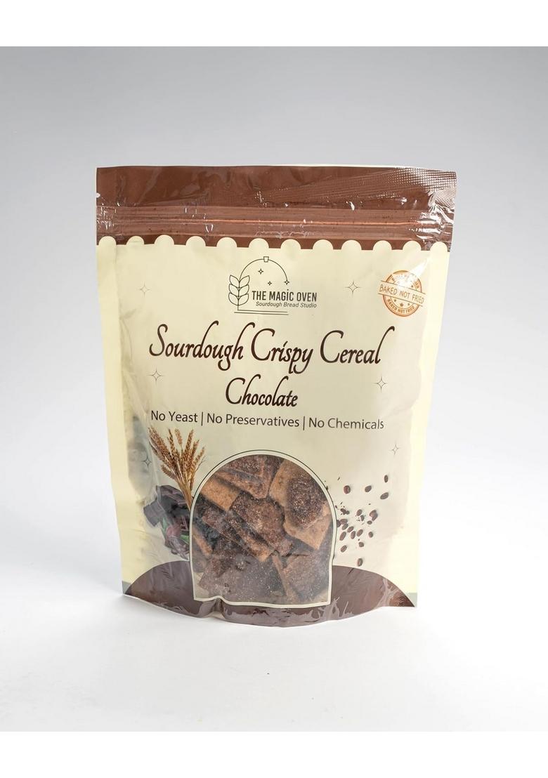 The Magic Oven Sourdough Chocolate Crispy Cereal | Healthy Breakfast Cereal With Chocolate Flavor