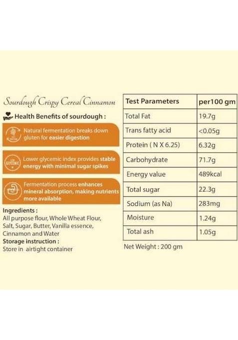 The Magic Oven Sourdough Chocolate Crispy Cereal | Healthy Breakfast Cereal With Chocolate Flavor