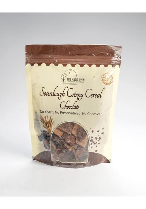 The Magic Oven Sourdough Chocolate Crispy Cereal | Healthy Breakfast Cereal With Chocolate Flavor