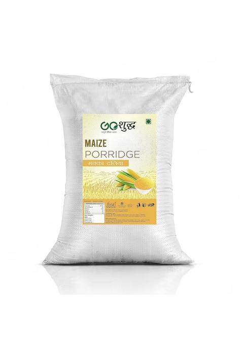 Goshudh Makka Daliya (Maize/Corn Porridge)- 10Kg Pack Rich In Vitaminb12, Energy Enhancer, Rich In Folic Acid, Rich In Iron