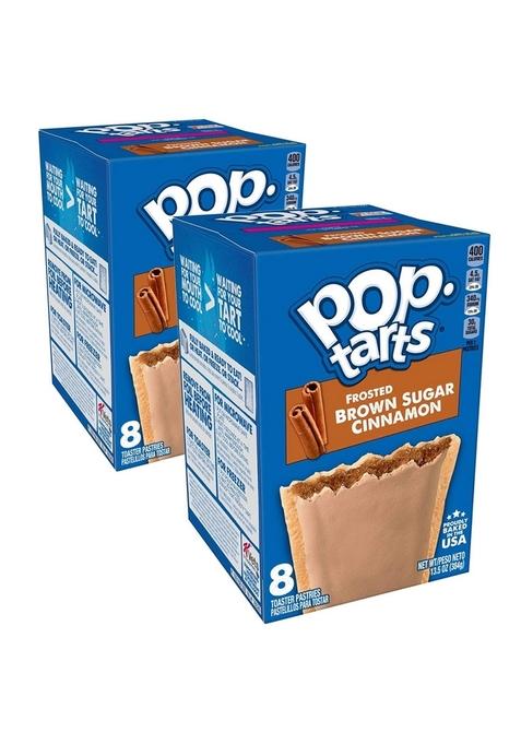 Pop Tarts Frosted Brown Sugar Cinnamon, 2 X 384 G