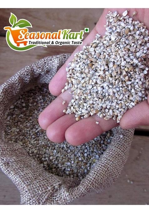 Seasonal Kart Homemade Bajra Daliya 400 Grams |Organic Pearl Millet Dalia| Healthy Grains | Healthy And Tasty Breakfast| Cereal For Breakfast | Chemical & Pesticides Free | Naturally Gluten-Free|