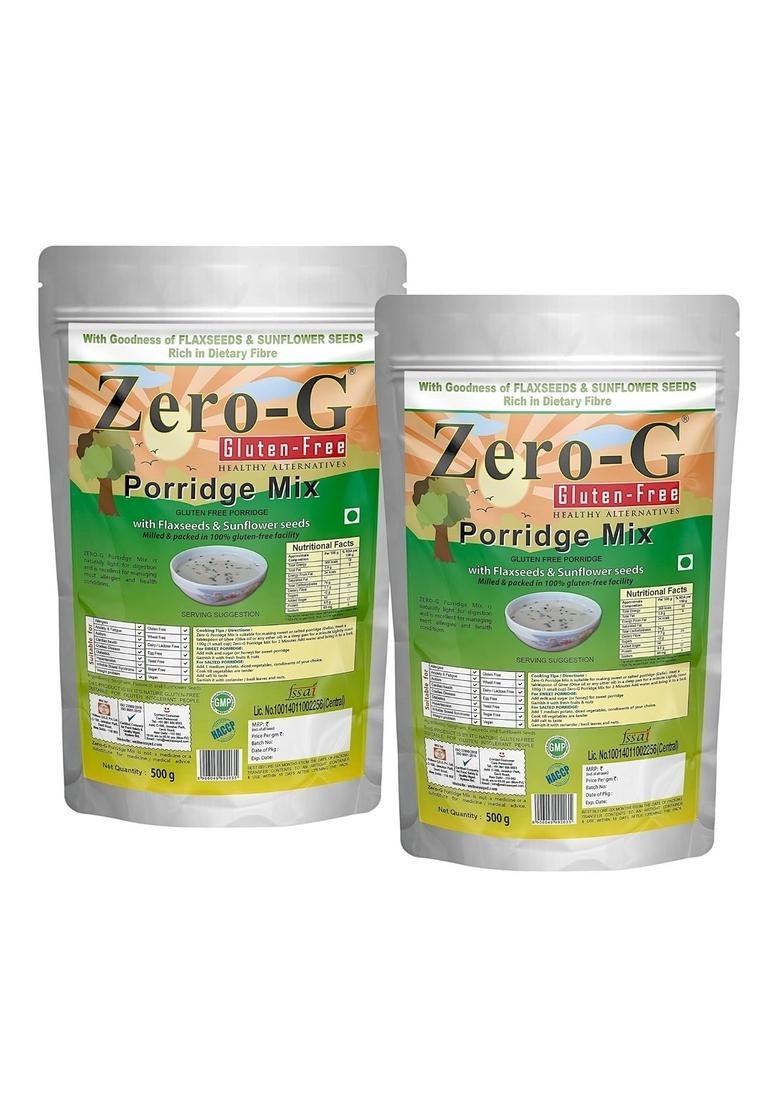 Zero-G Gluten-Free Porridge Mix 500 G (Pack Of Two)
